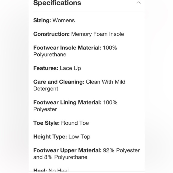 Women's Persephone Sneakers with Memory Foam Insole Universal Thread Gold new 🆕 - Picture 6 of 6